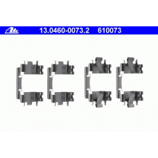 13.0460-0073.2 ATE Комплектующие, колодки дискового тормоза