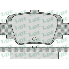05P874 LPR Комплект тормозных колодок, дисковый тормоз