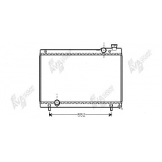 27002114 VAN WEZEL Радиатор, охлаждение двигателя