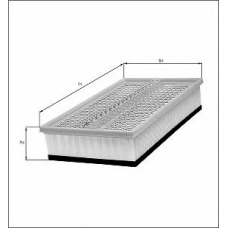 LX 518 MAHLE Воздушный фильтр