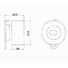 ITB-6401 IPS Parts Устройство для натяжения ремня, ремень грм