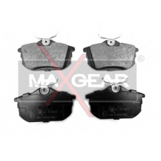 19-0427 MAXGEAR Комплект тормозных колодок, дисковый тормоз