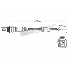 250-24398 WALKER Лямбда-зонд