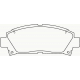 P 83 028 BREMBO Комплект тормозных колодок, дисковый тормоз