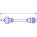 12621 SERCORE Приводной вал