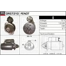 DRS7310 DELCO REMY Стартер