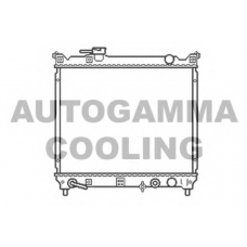 104712 AUTOGAMMA Радиатор, охлаждение двигателя