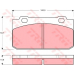 GDB353 TRW Комплект тормозных колодок, дисковый тормоз