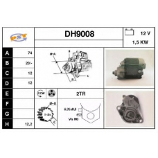 DH9008 SNRA Стартер