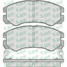 05P565 LPR Комплект тормозных колодок, дисковый тормоз