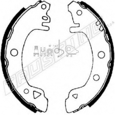 040.123K TRUSTING Комплект тормозных колодок
