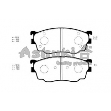 M050-02J ASHUKI Комплект тормозных колодок, дисковый тормоз