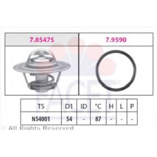 7.8547 FACET Термостат, охлаждающая жидкость