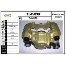 1645030 SNRA Тормозной суппорт