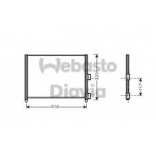 82D0226178MA WEBASTO Конденсатор, кондиционер