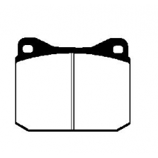 1501224707 S.b.s. Комплект тормозных колодок, дисковый тормоз