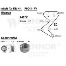 F914381V FLENNOR Комплект ремня грм