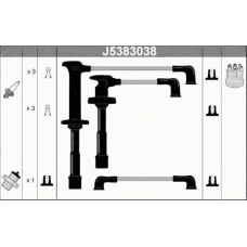 J5383038 NIPPARTS Комплект проводов зажигания