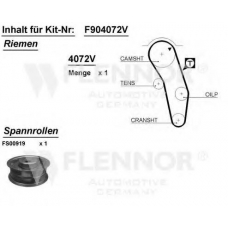 F904072V FLENNOR Комплект ремня грм