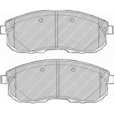 FDB1559 FERODO Комплект тормозных колодок, дисковый тормоз