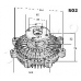 36502 JAPKO Сцепление, вентилятор радиатора