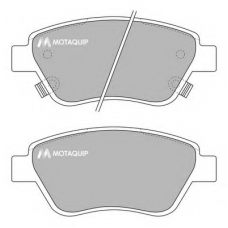 LVXL1711 MOTAQUIP Комплект тормозных колодок, дисковый тормоз