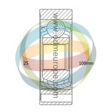 14-356048 ODM-MULTIPARTS Шарнирный комплект, приводной вал