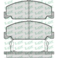05P551 LPR Комплект тормозных колодок, дисковый тормоз