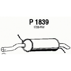 P1839 FENNO Глушитель выхлопных газов конечный