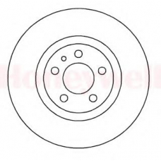 561966B BENDIX Тормозной диск