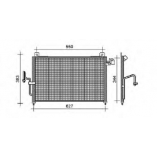 QCN310 QUINTON HAZELL Конденсатор, кондиционер