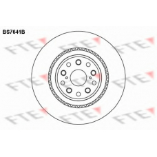 BS7641B FTE Тормозной диск