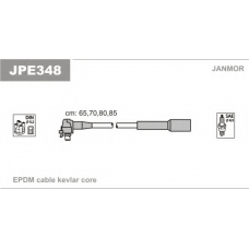 JPE348 JANMOR Комплект проводов зажигания