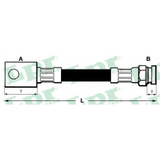 6T46801 LPR Тормозной шланг