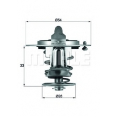 TX 72 85D MAHLE Термостат, охлаждающая жидкость