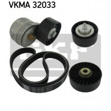 VKMA 32033 SKF Поликлиновой ременный комплект