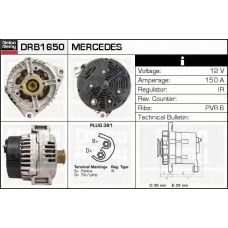 DRB1650 DELCO REMY Генератор