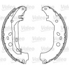 564068 VALEO Комплект тормозных колодок