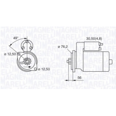 063521204080 MAGNETI MARELLI Стартер