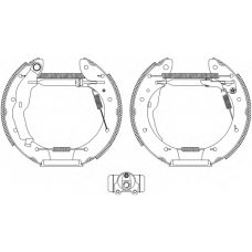 R0685 PAGID Комплект тормозных колодок