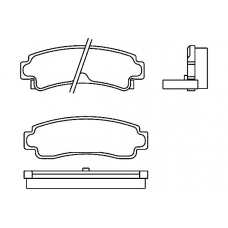 21734 140  0 5 T4067 TEXTAR Колодки тормозные