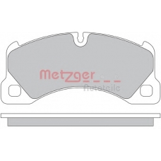 1170445 METZGER Комплект тормозных колодок, дисковый тормоз