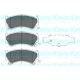 KBP-6587 KAVO PARTS Комплект тормозных колодок, дисковый тормоз