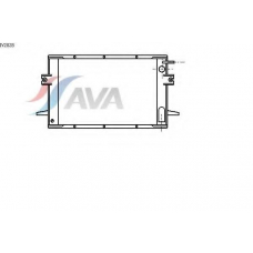 IV2028 AVA Радиатор, охлаждение двигателя