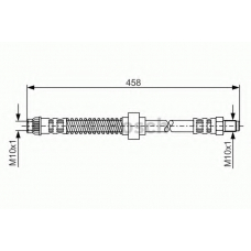 1 987 476 730 BOSCH Тормозной шланг