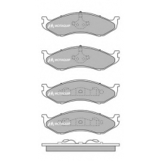 LVXL136 MOTAQUIP Комплект тормозных колодок, дисковый тормоз