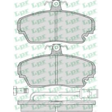 05P340 LPR Комплект тормозных колодок, дисковый тормоз