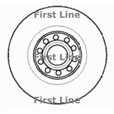 FBD1258 FIRST LINE Тормозной диск