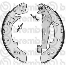 S 06 504 BREMBO Комплект тормозных колодок