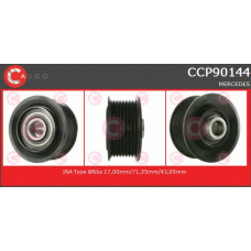 CCP90144 CASCO Ременный шкив, генератор